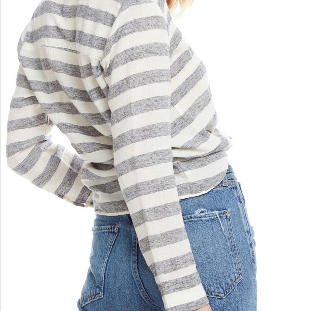 NWT Chaser Women's Long Sleeve Button Down Top Size Large - Picture 2 of 8
